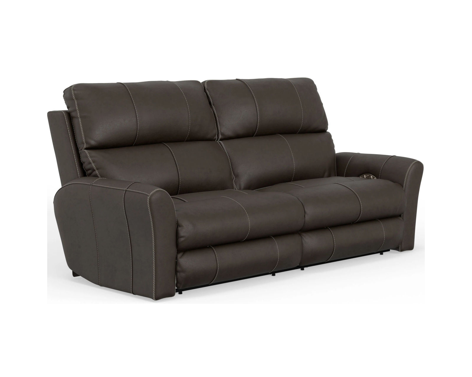 Fredda 82" Power Headrest Power Reclining Leather Sofa Lay-Flat Relaxation, Zero Gravity Comfort & Premium Italian Leather - two colors - Experience the Catnapper Difference.