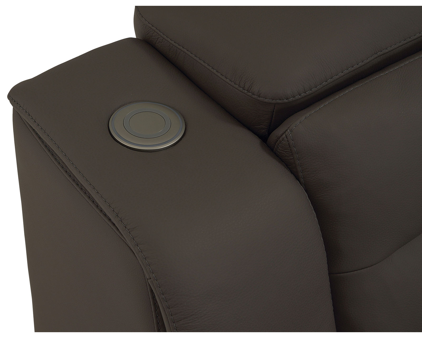 Lotus 44012 Reclining Sectional (+200 colors) - Wireless charging pad