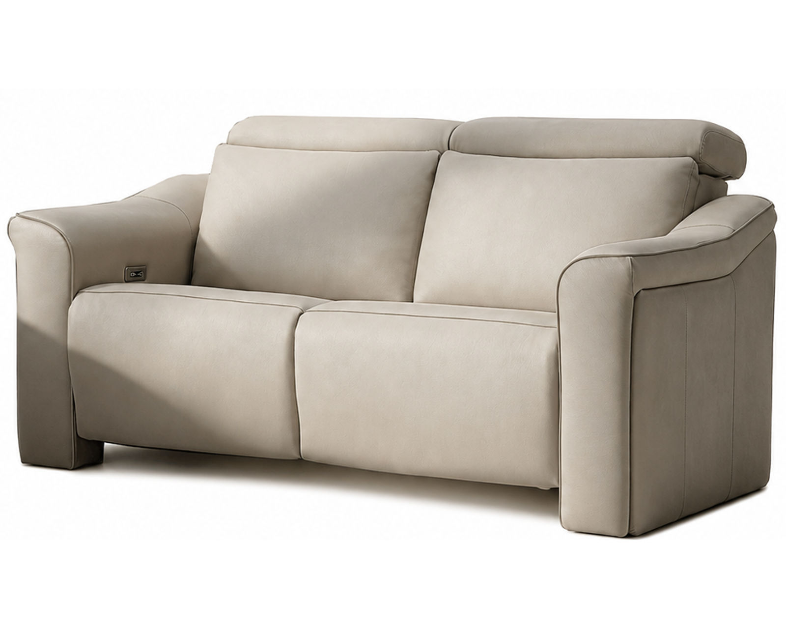 Bennett Dual Power Reclining Sofa — Available in Standard & Wide Cushions, 140+ Leather Options, and 84", 88", or 116" Widths - Crafted to Last. Designed to Impress.