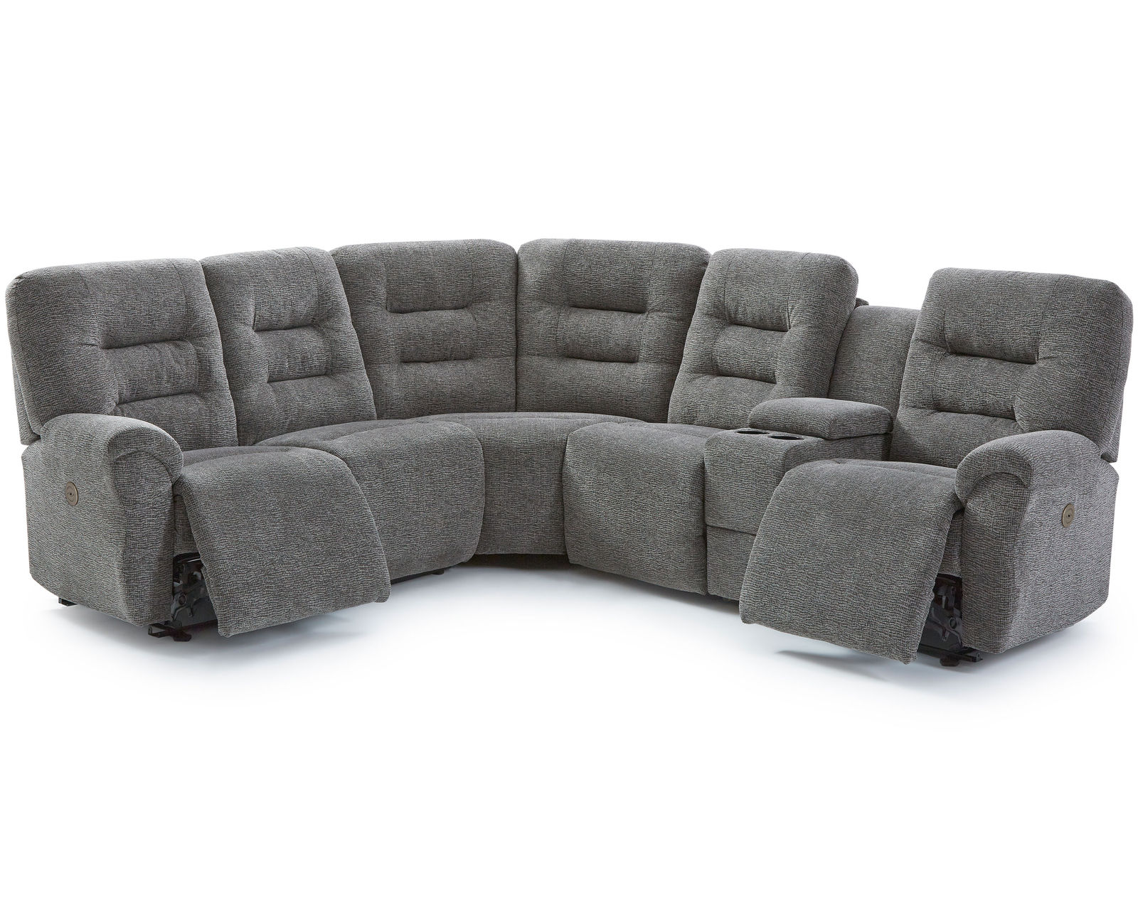 Unity Reclining Sectional (+100 fabrics) - Recliner also available with or without power recline