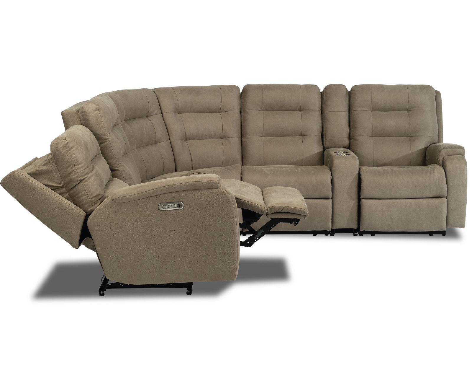 Arlo Reclining Sectional (Colors Available) - Sectional Layout B: 