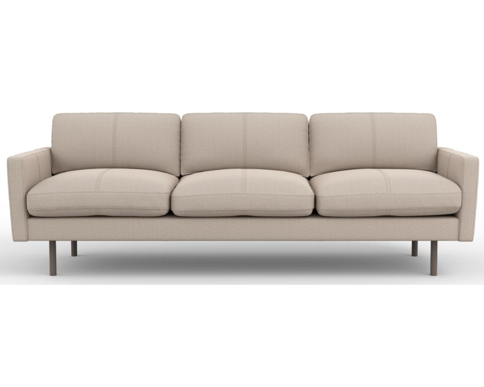 Villa 80" Fabric Sofa (+20 fabrics) - Natural