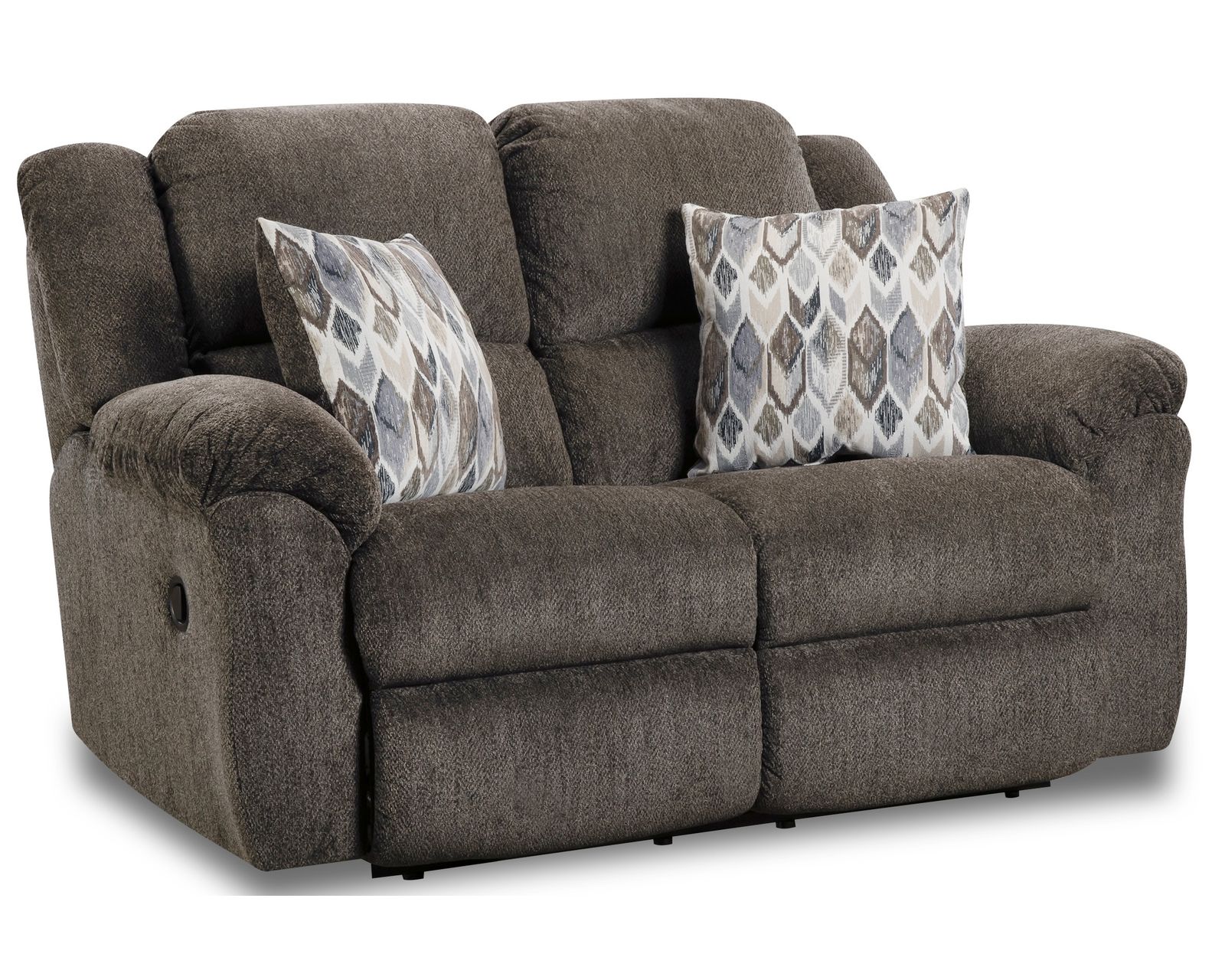 Maple 91" Reclining Sofa Clove (In stock) - Maple Double Reclining Loveseat