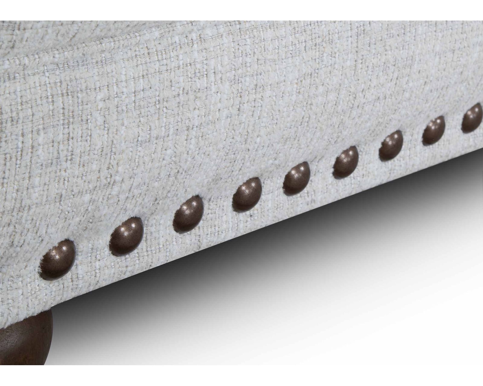 Quinn 99" Wide Sofa (Performance Fabric. Beautiful Comfort. Made for Real Life) - Includes Large Nailhead Trim