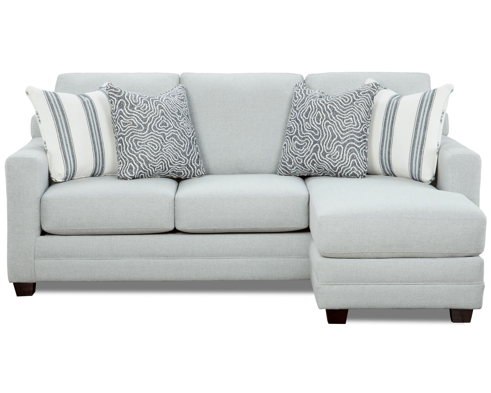 Starter Mineral 86" Sofa Chaise (Includes Pillows)
