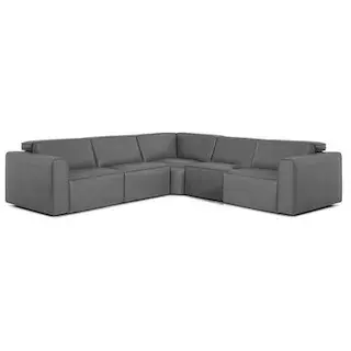 Layout H: Five Piece Reclining Sectional. 122" x 122" (2 Recliners)