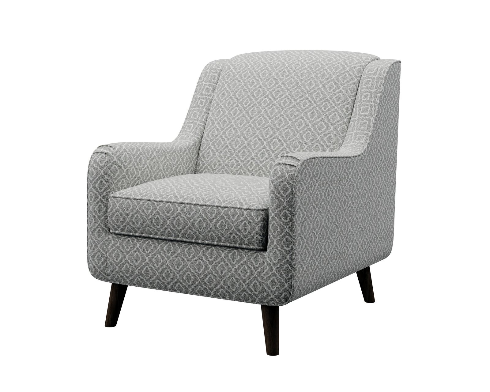 Limelight Mineral Two Piece Sectional 7000 (includes pillows) performance fabric - 124" x 96" - Style Metal Accent Chair 240 (performance fabric)