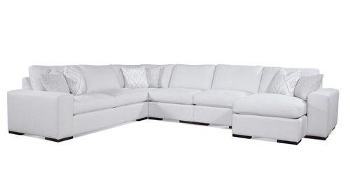 Layout B:  Five Piece Sectional 126" x 158"