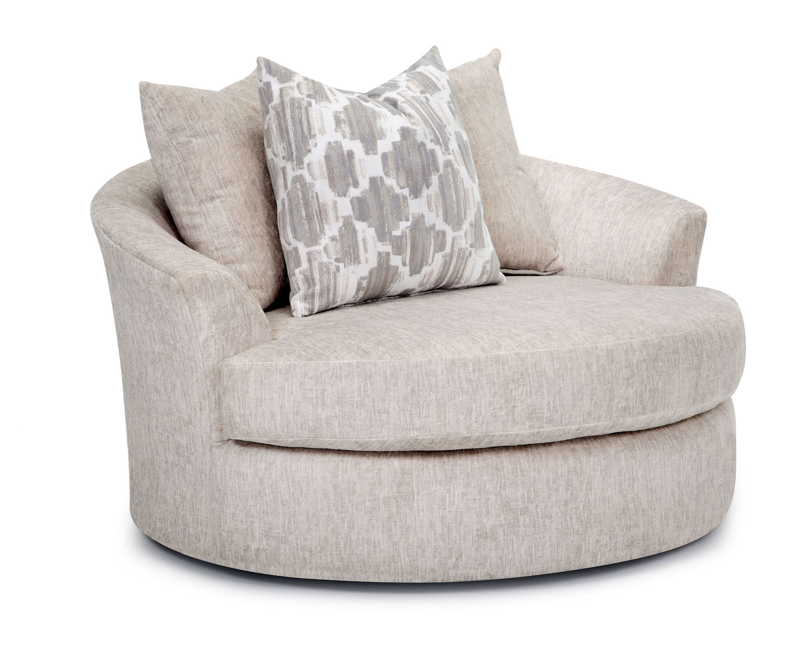 Adler 99" Sofa (Oversized Comfort. Sophisticated Style) - Adler Swivel Lounger