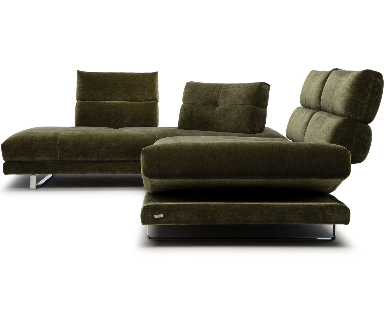 Roma C257 Sectional - adjustable seat depth (+40 fabrics) 