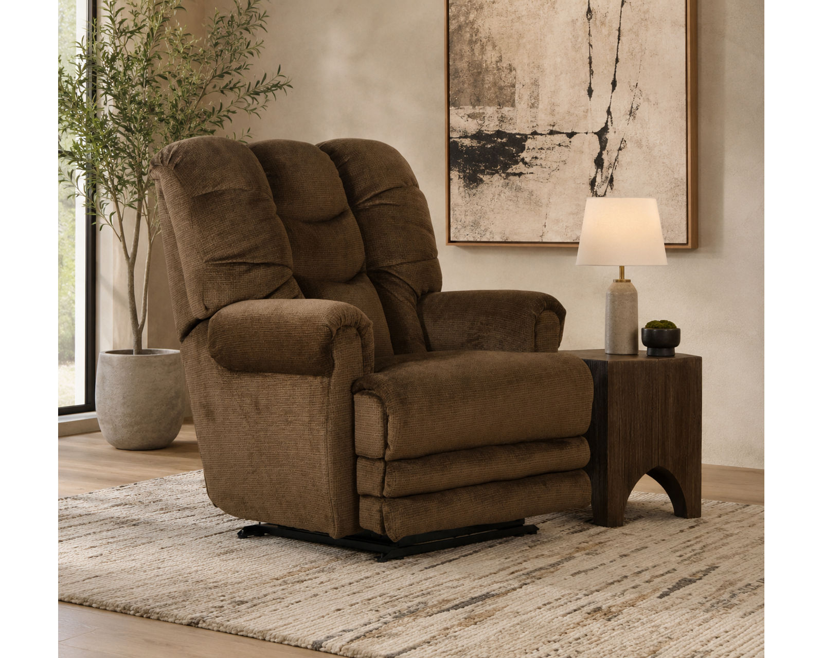 Malone Big Man's Lay Flat Power Recliner Big & Tall Strength. Lay-Flat Comfort (3 colors) - Comfort Built for the Whole Family.