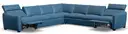 Layout P: Five Piece Reclining Sectional (2 recliners) 152" x 152"