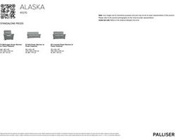 Alaska 41070 Power Headrest Power Reclining Sofa (94") +50 fabrics
