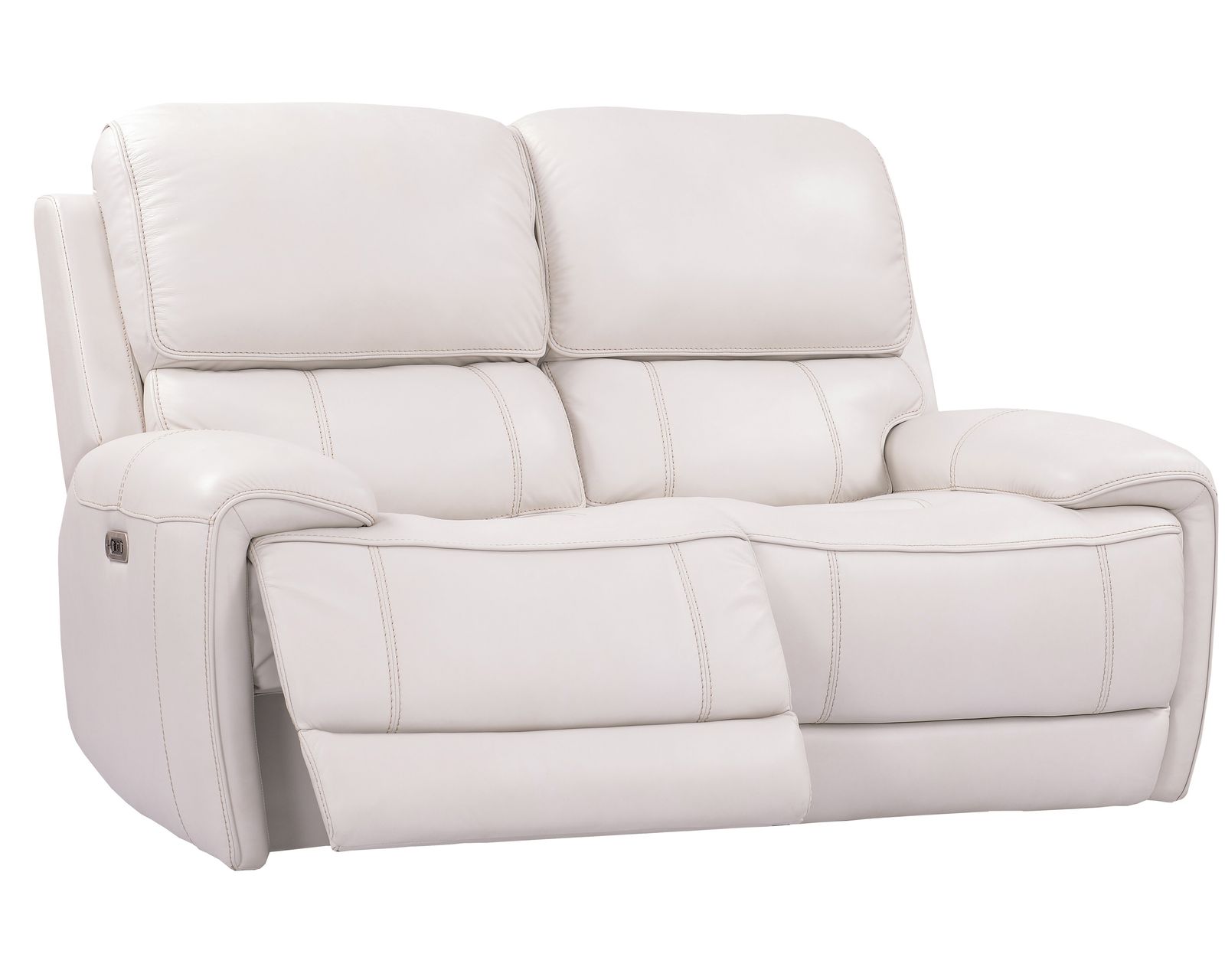 Empire Leather Power Headrest Power Recliner Ivory (In stock - Fast shipping)