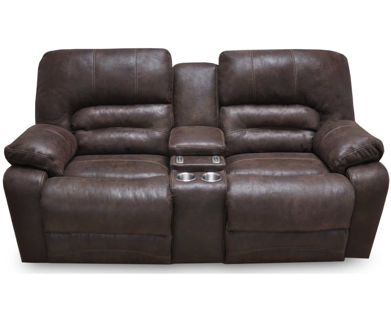 Legacy Three-Piece Reclining Sectional (Reclining Comfort. Sectional Space. Everyday Convenience) - Legacy 78" Reclining Console Loveseat