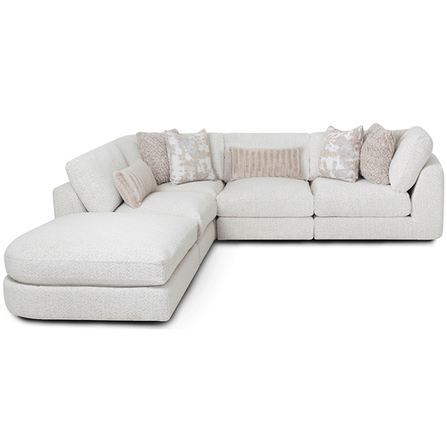 Layout O: Five Piece Sectional 117" x 117"