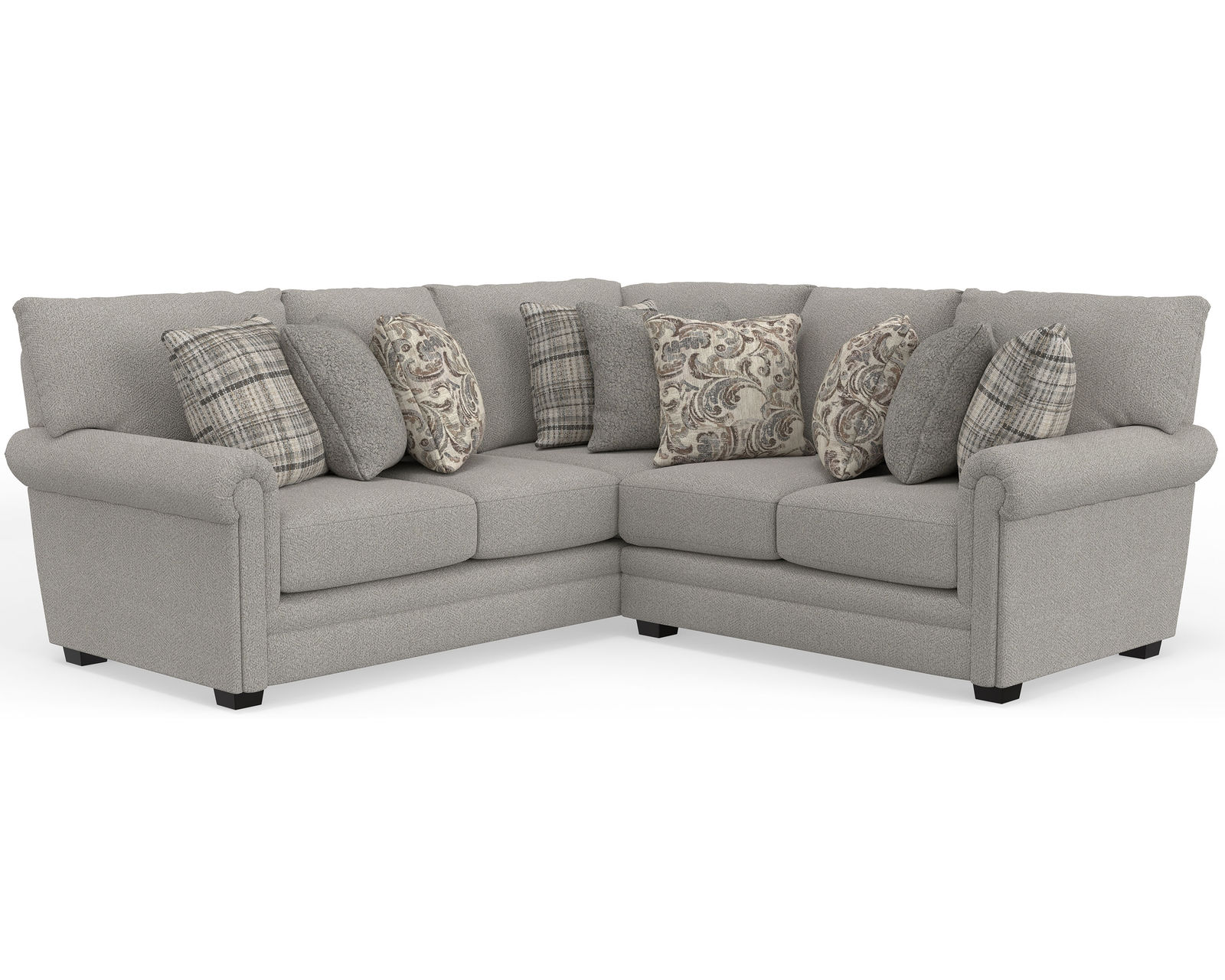 Livingston 3345 Modular Sectional (includes pillows) - Layout F: Three Piece Sectional 97" x 97"