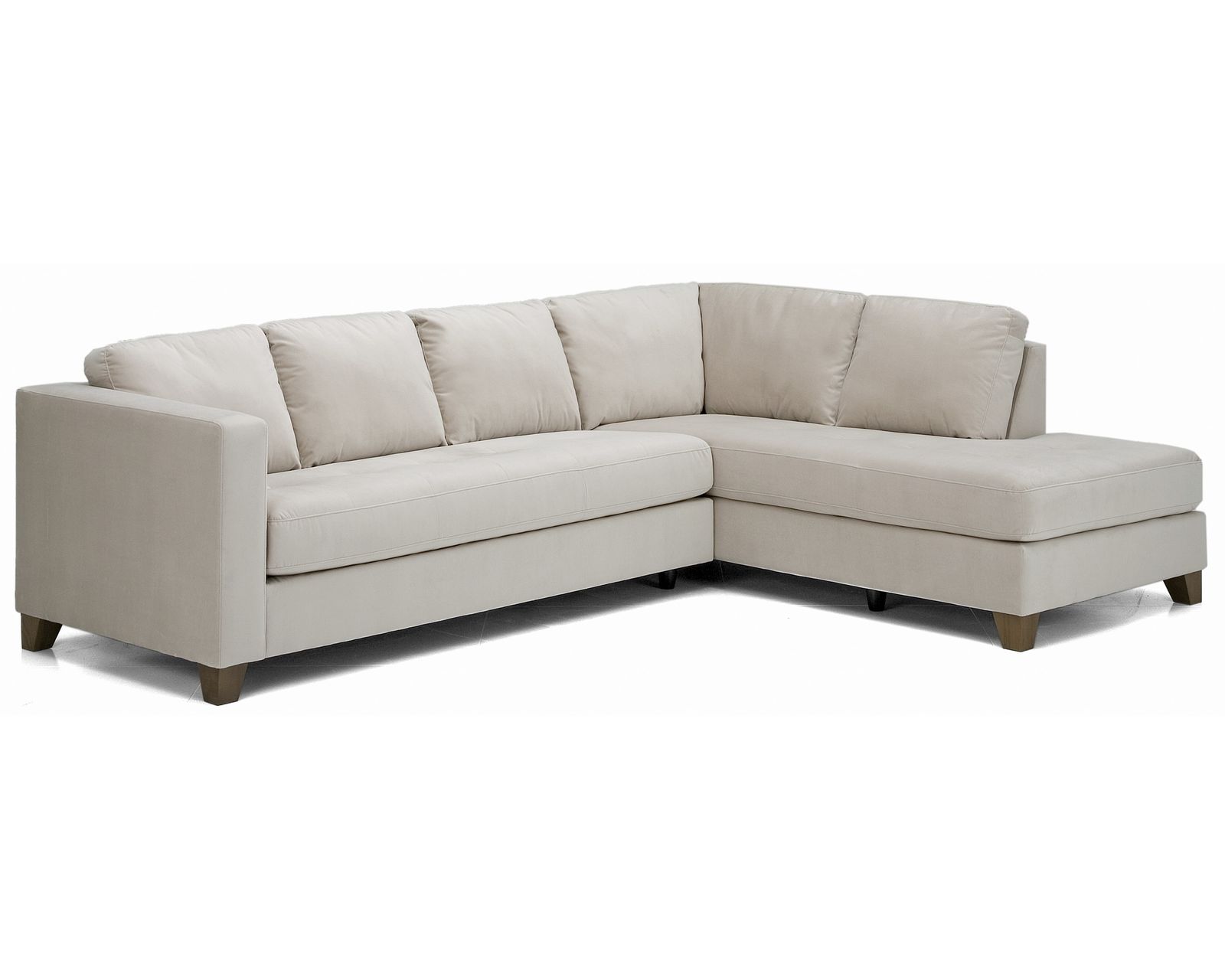 Jura 77201 Stationary Sectional (+50 fabrics) - Layout A Two Piece Sectional (Chaise Right Side) 116" x 84"