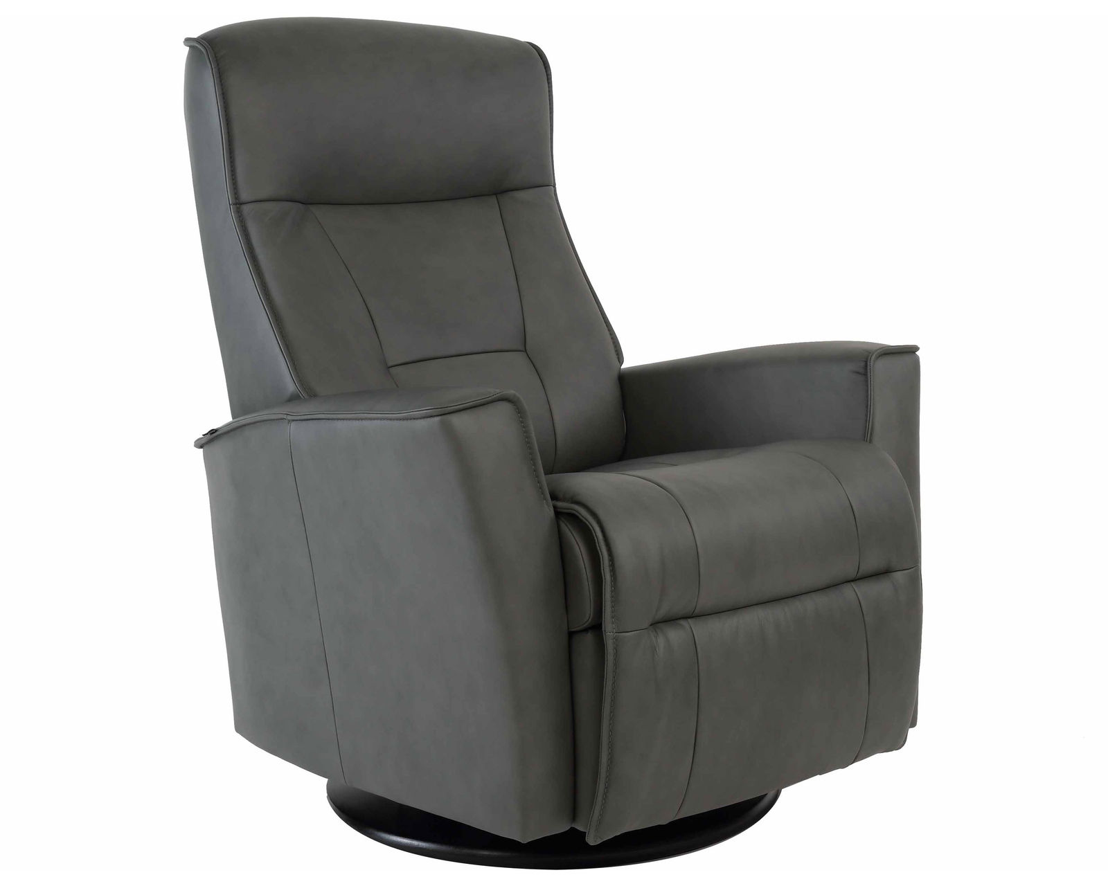 Harstad Swivel Glider Relaxer Recliner (+30 leathers) - Harsted Swivel Glider Rocker Recliner