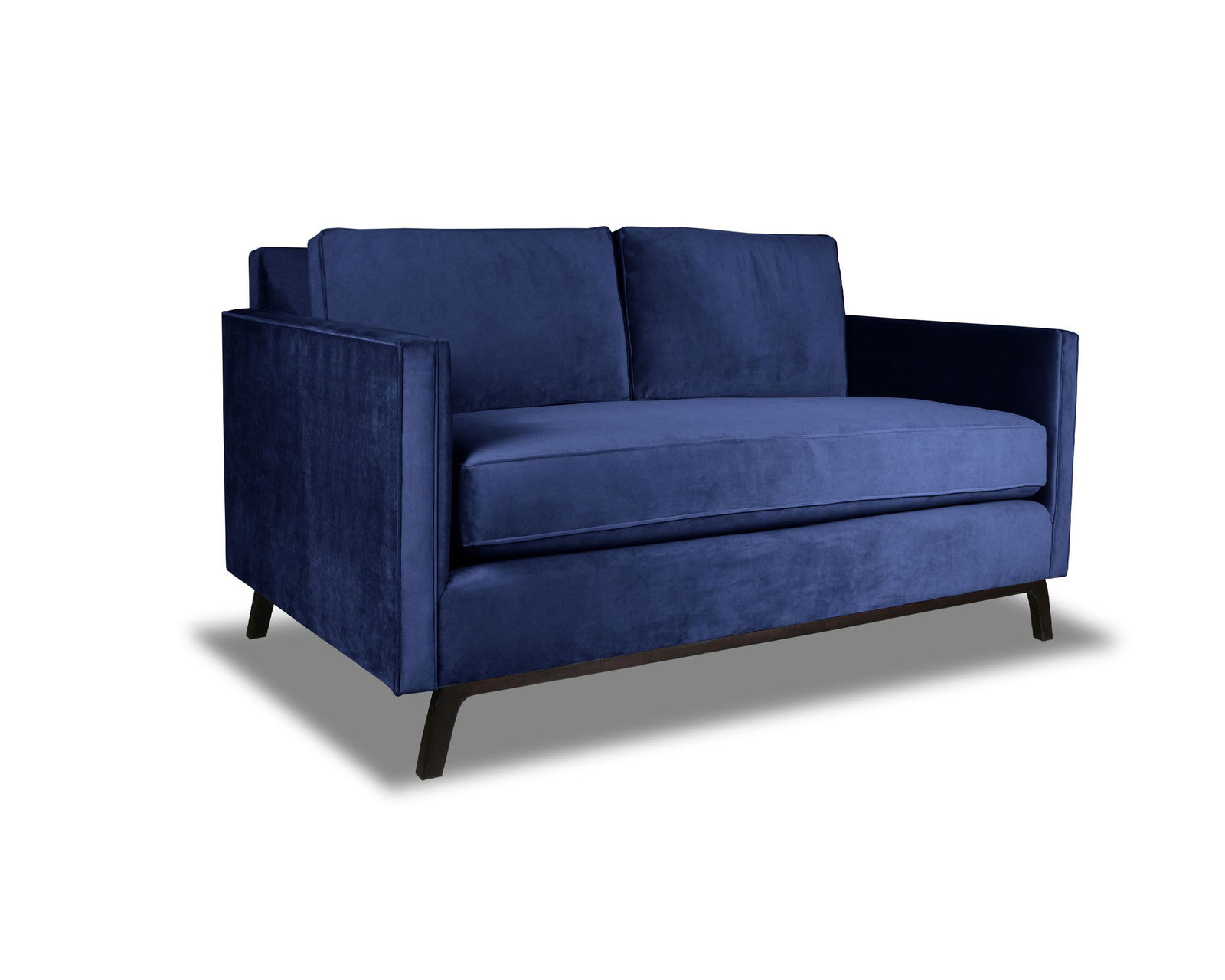 Chantel 60" - 72" - 84" Sofa in Blue - Chantel Sofa 60" Blue