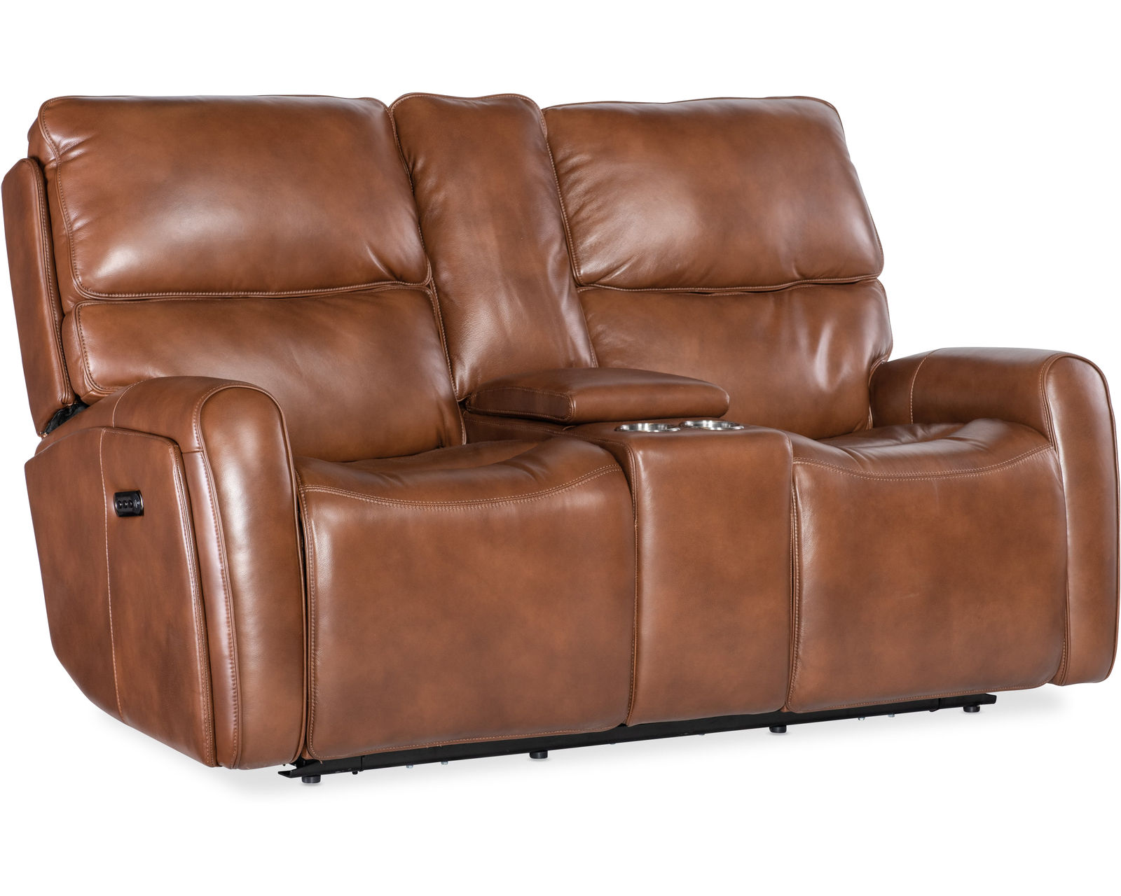 Crosby Zero Gravity Triple Power Reclining Console Loveseat (In stock) - Crosby Zero Gravity Power Console Loveseat with Power Headrest and Lumbar