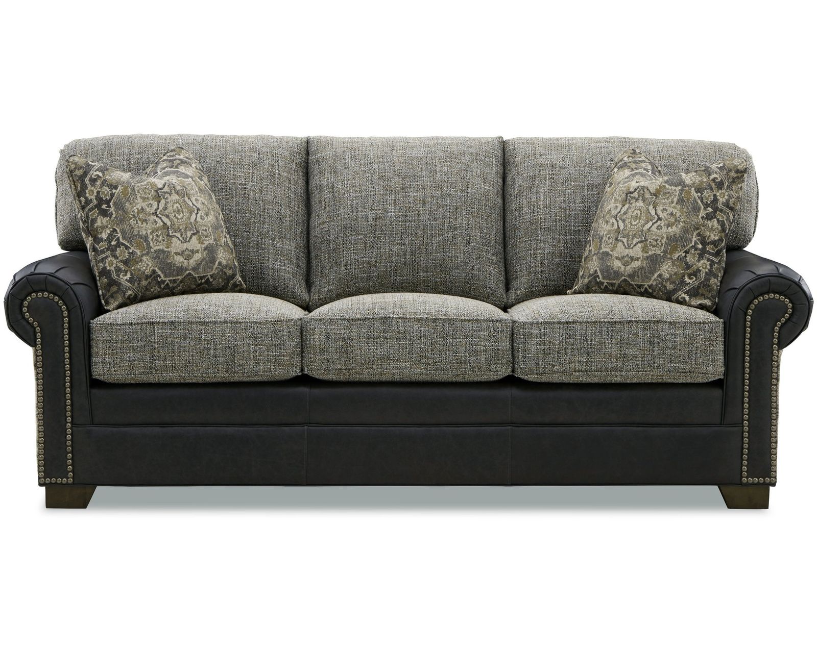 Baltimore 5655 Leather/Fabric Sofa 86" (+40 leathers +100 fabrics)