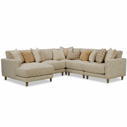 Layout L: Five Piece Sectional 115" x 115"