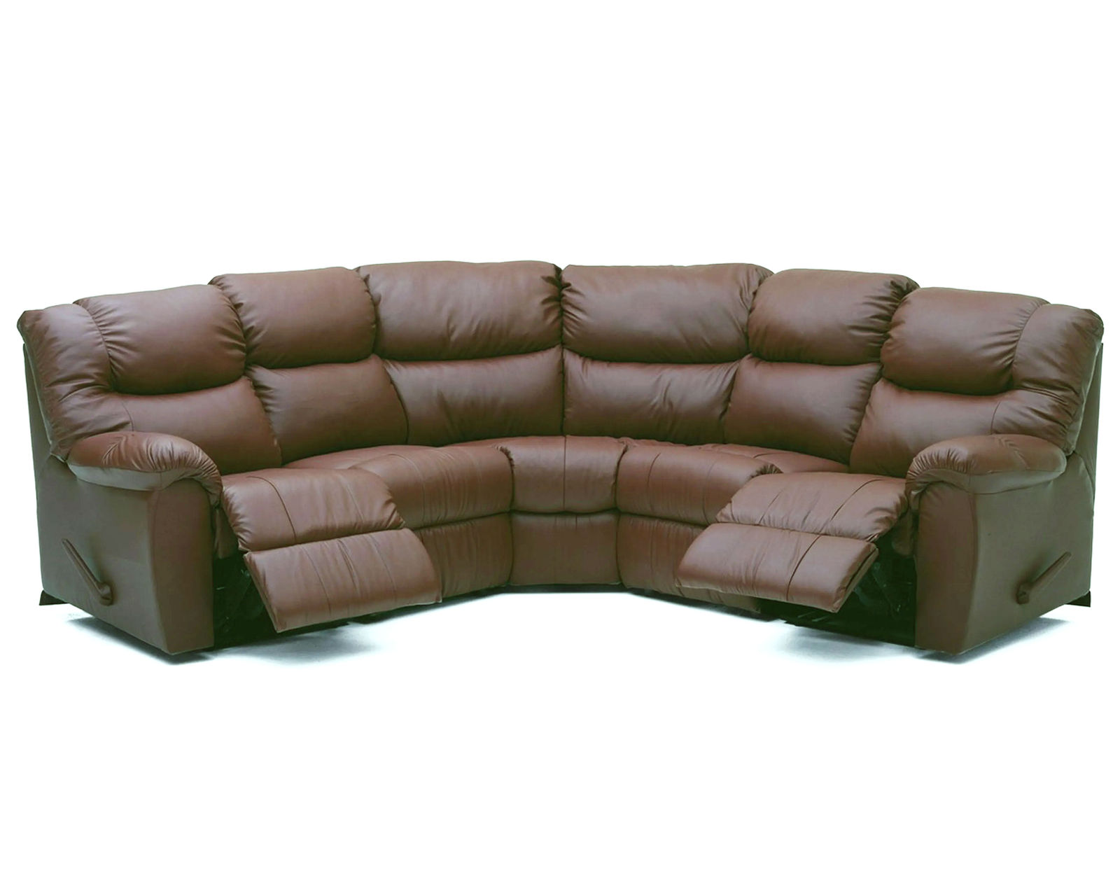 Regent 41094 Reclining Sectional (+100 leathers) - Layout A: Five Piece Sectional 101" x 101" (2 Recliners)
