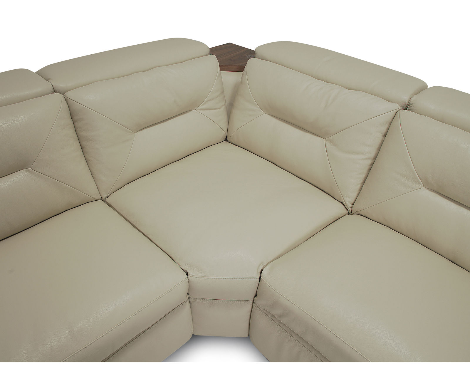 Apex 44008 Reclining Sectional (+200 colors) - Dual wireless phone chargers in the corner square