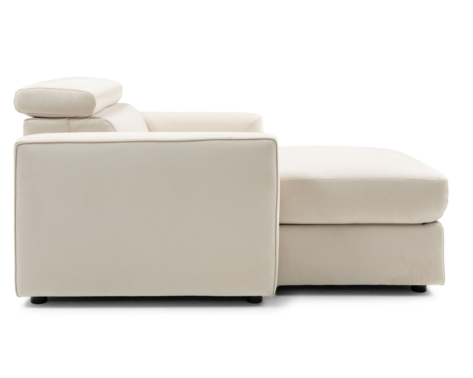 Piacevole C161 Storage Chaise Lounge (+50 leathers) - 25 top-grain leathers