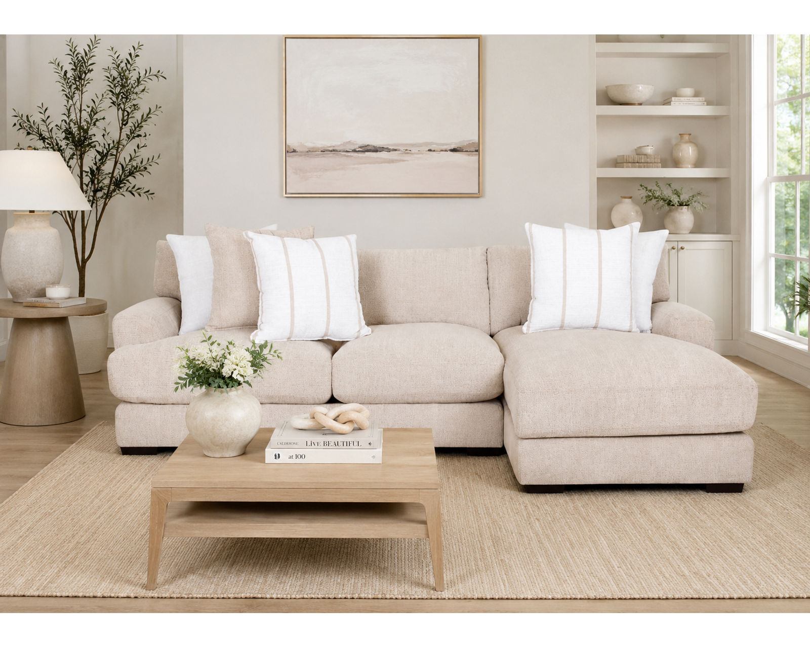 Shay Casual Modern Modular Sectional (Relaxed Modern Style. Deep Comfort) - Your Shortcut to a Beautifully Designed Home.