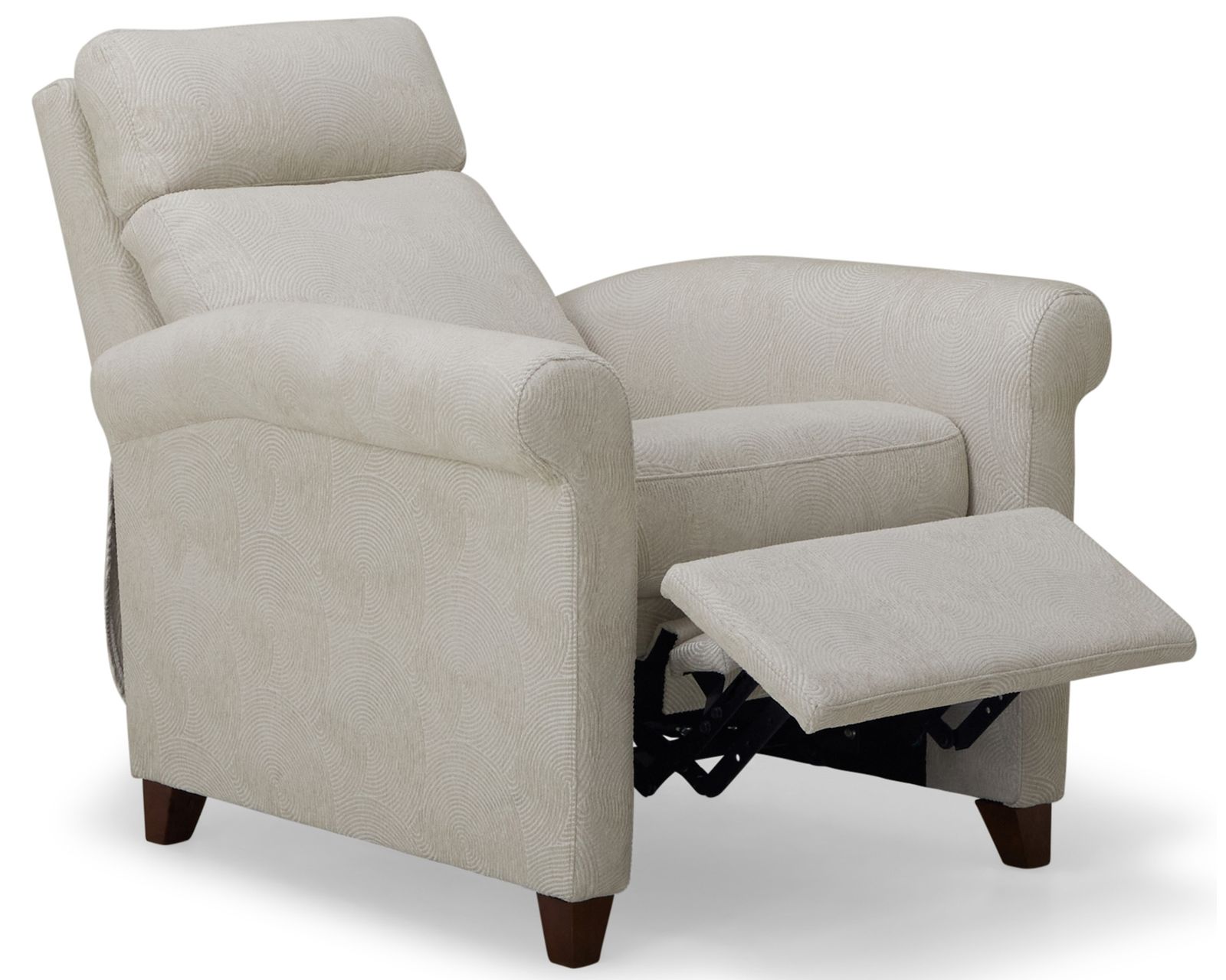 Soren 77170 Rolled Arm Sofa (87") +50 fabrics - Soren Pressback Recliner