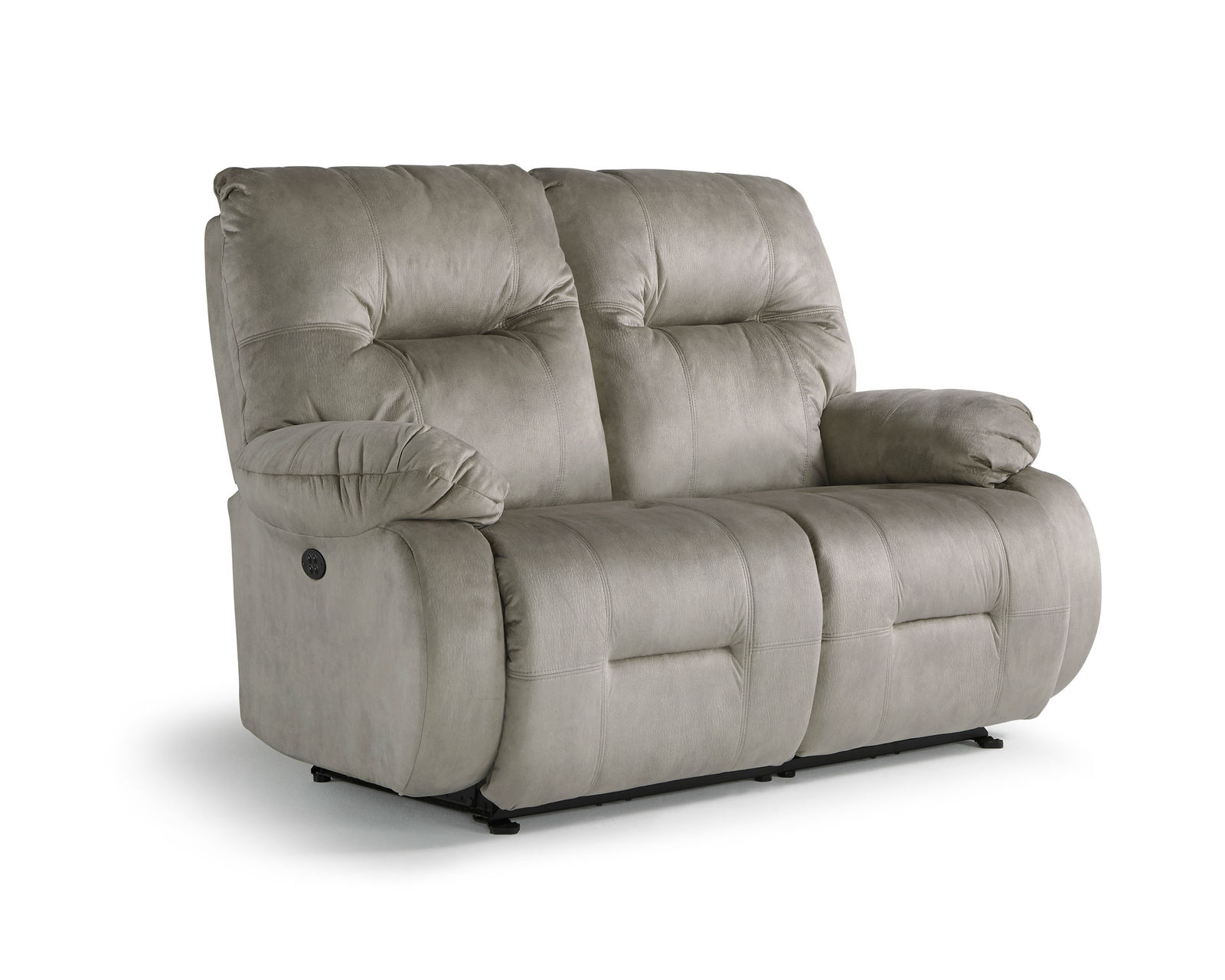 Brinley Double Reclining Sofa (+100 fabrics) 91" - Brinley Double Reclining Loveseat