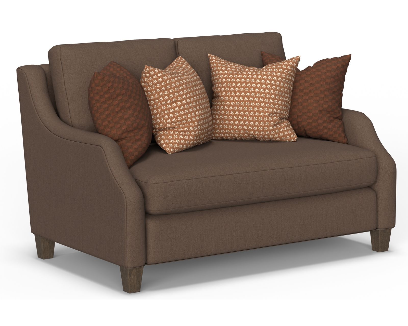 Gianna 7823 Bench Seat Sofa (86") +100 fabrics - Gianna 60" Bench Seat Loveseat (One Cushion)