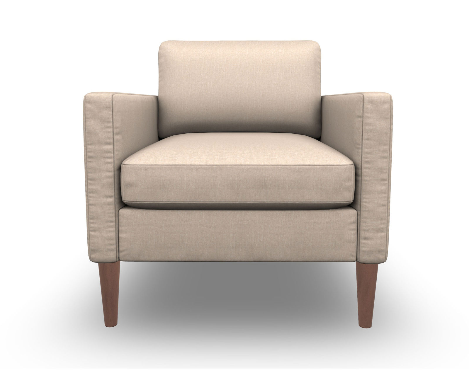 Trafton S10 Sofa (+139 fabrics) - Trafton Chair in Linen Performance Fabric