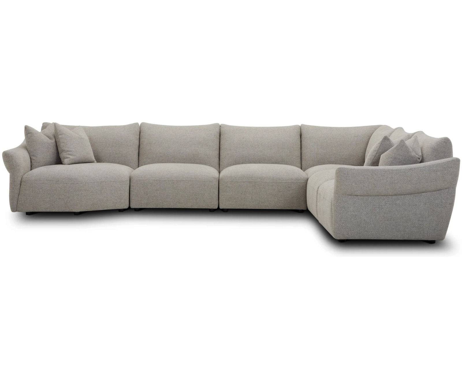 Playful 5 Piece Stationary Sectional (On Sale) In stock - Fast shipping - Sectional Layout B: Playful Stationary Sectional