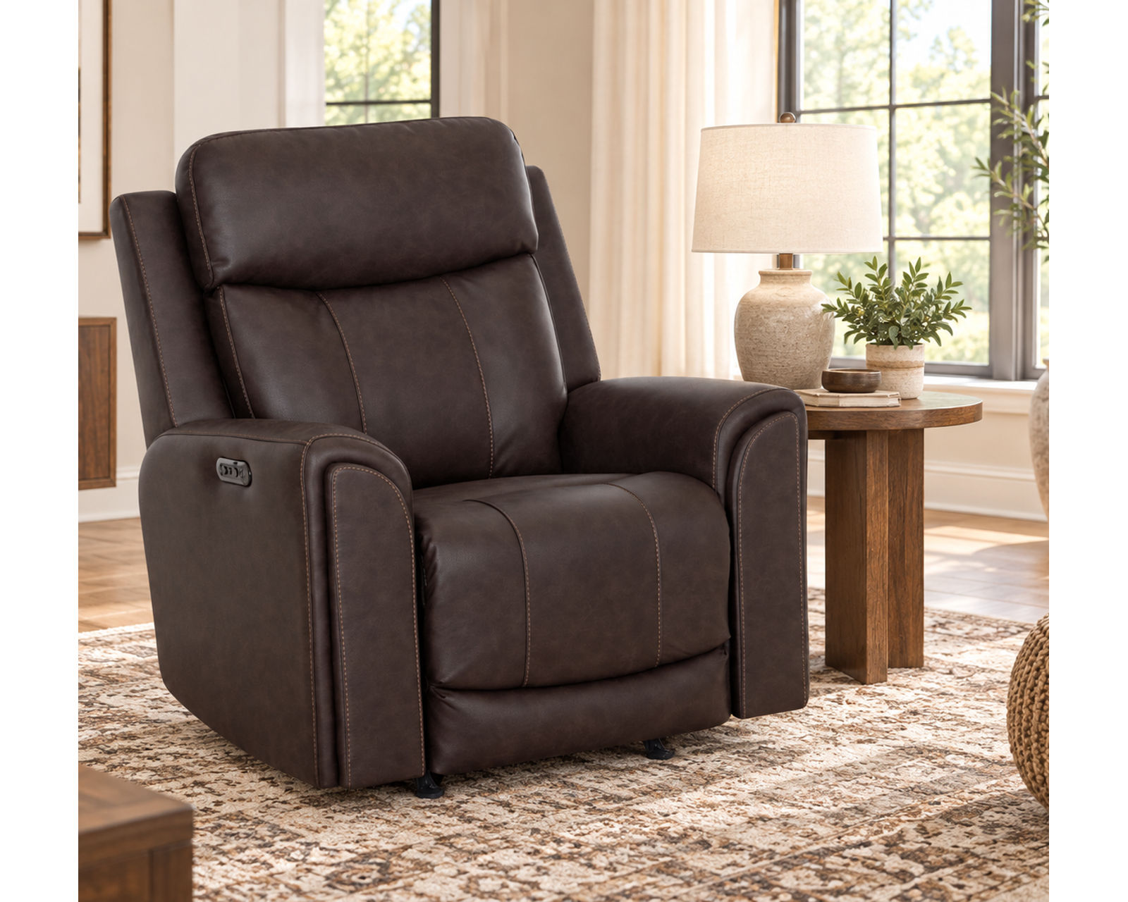 Argent 4730 Power Headrest Rocker Recliner with Neori Air Massage (Deep-Tissue Air Massage. Total Relaxation) 3 colors - Deep-Tissue Air Massage. Total Relaxation
