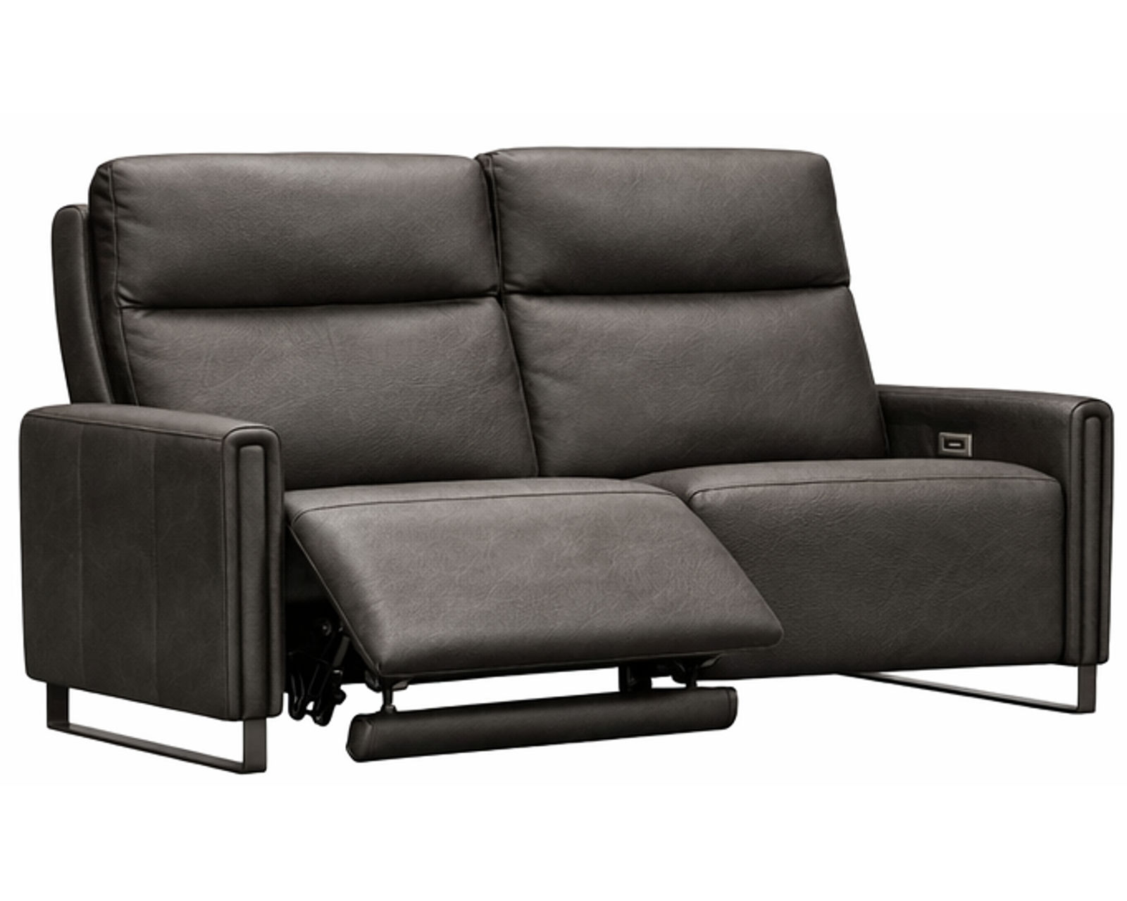 Bay Dual Power Reclining Sofa — Available in Standard & Wide Cushions, 140+ Leather Options, and 74", 79", or 106" Widths - Comfort You Can Feel. Quality You Can Trust.