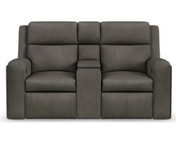 Wyatt 1596 Triple Power Reclining Console Loveseat 705-02 (74") 2 colors - In stock