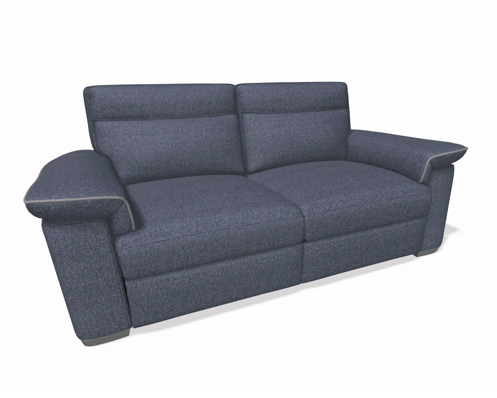 Brivido B757 Sofa (40 fabrics) 82" or 92"