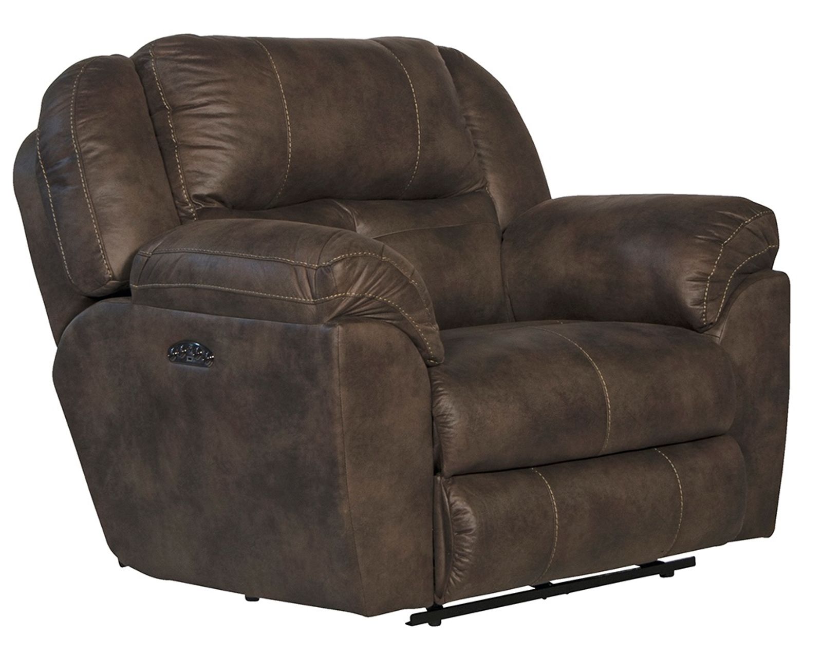 Ferrington 90" Lay Flay Power Headrest Reclining Sofa (2 colors)  - Ferrington Power Headrest Power Lay Flat Recliner