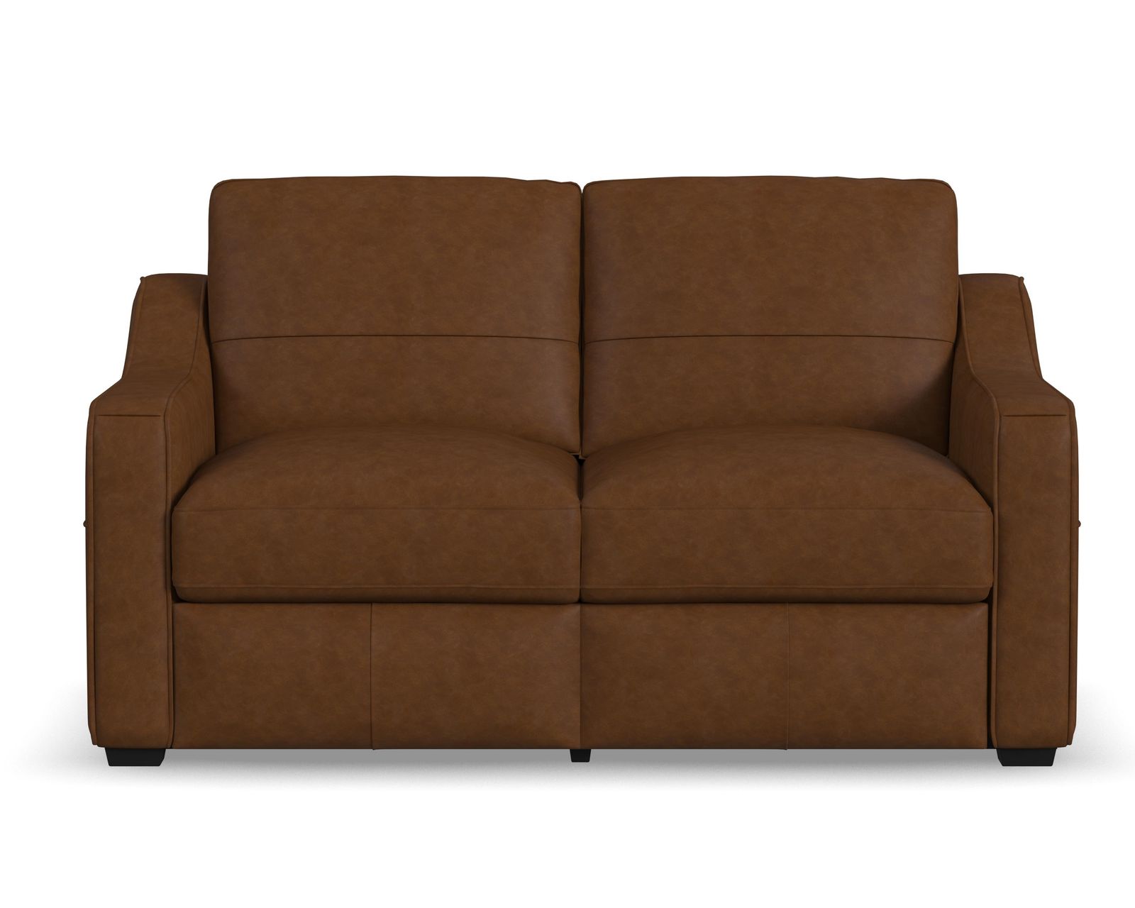 Hudson 98" Leather Sofa (2 leather colors) - 	Hudson 70" Leather Loveseat