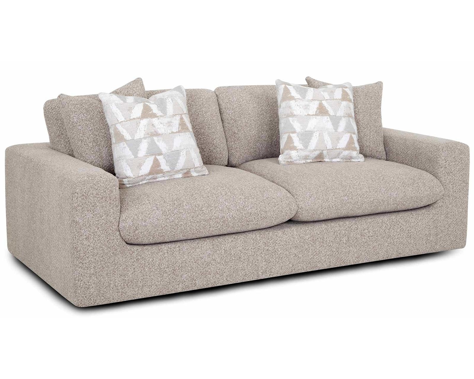 Lake 87" Two-Cushion Wide-Seat Sofa (Two Wide Seats. One Seriously Comfortable Sofa) - Designer Style Without the Designer Price.