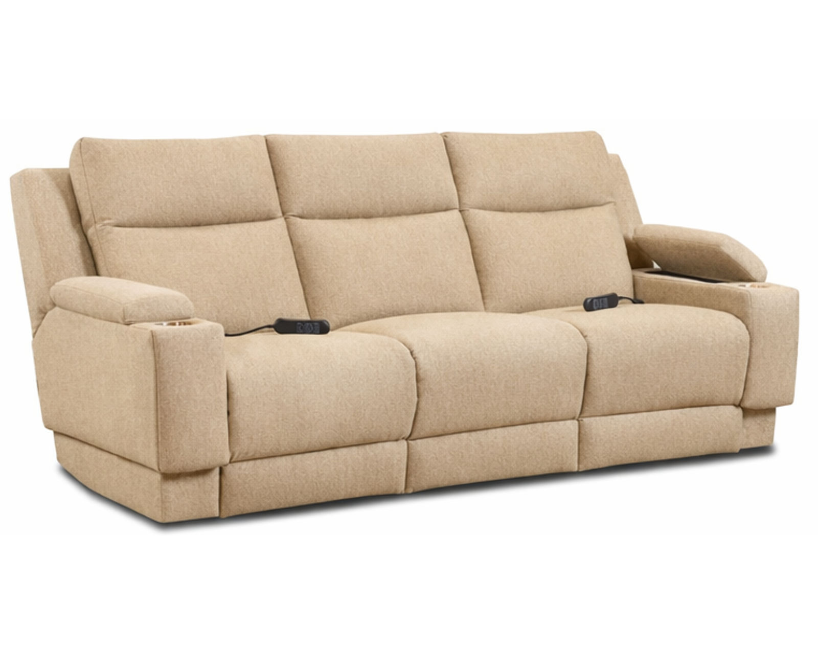 Bellaire 377 Triple Power Zero Gravity Reclining Sofa with Center Drop-Down Table (+100 fabrics and leathers) - 	Bellaire Triple Power Zero Gravity Reclining Sofa with Dropdown Table