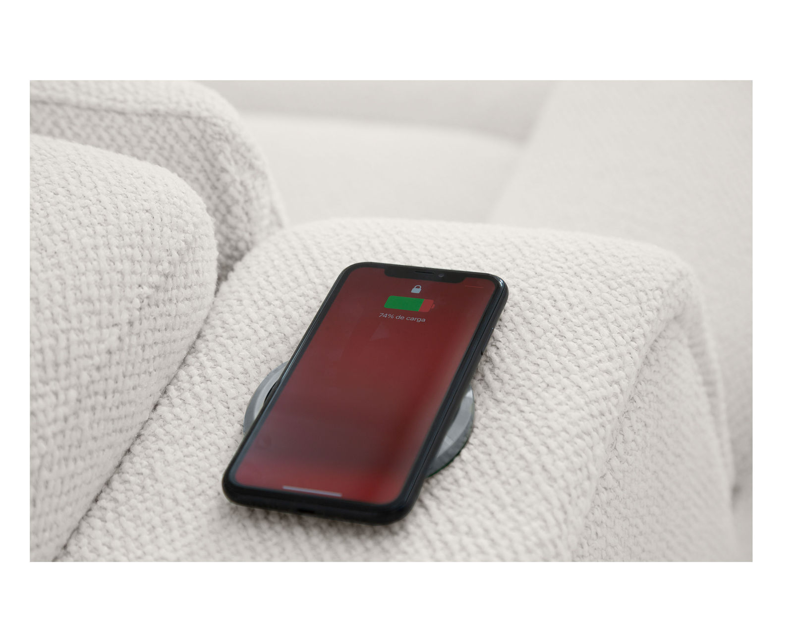 Lotus 44012 Reclining Sectional (+200 colors) - Wireless Charging