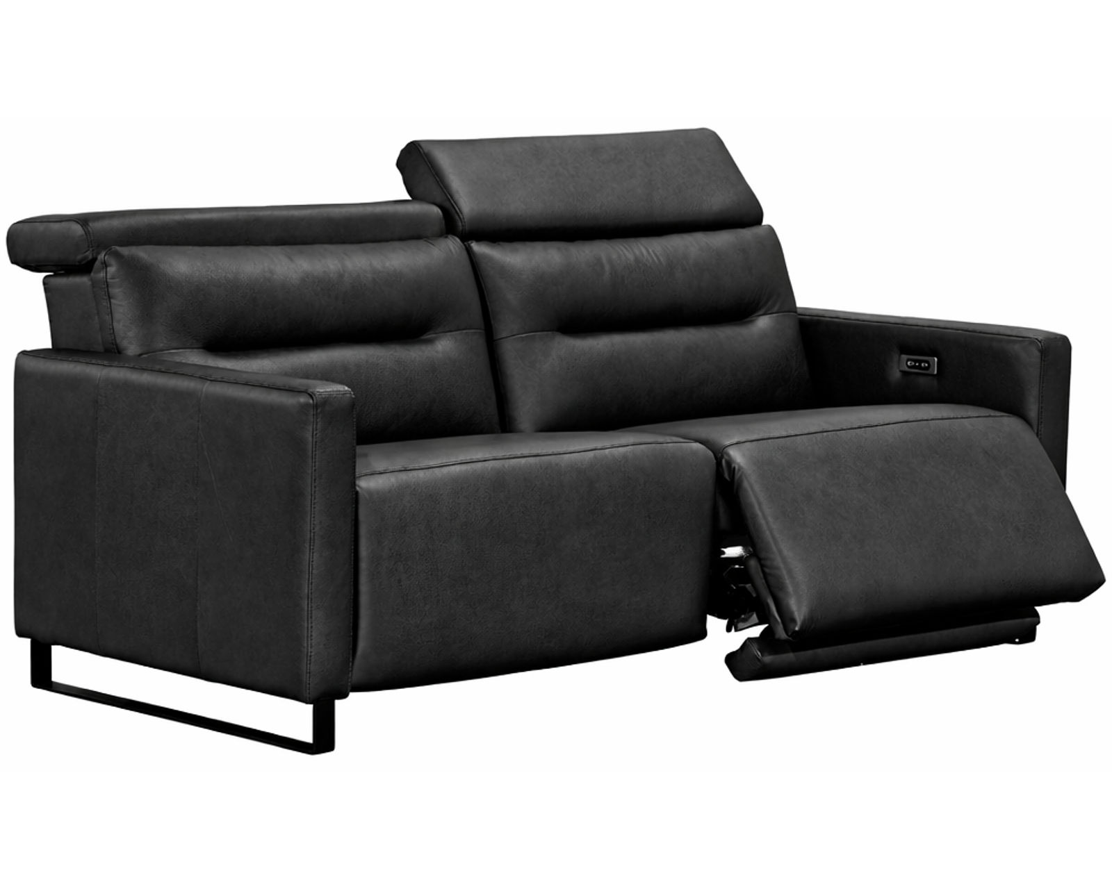 Cleo Dual Power Reclining Sofa — Available in Standard & Wide Cushions, 140+ Leather Options, and 74", 79", or 105" Widths - Crafted to Last. Designed to Impress.