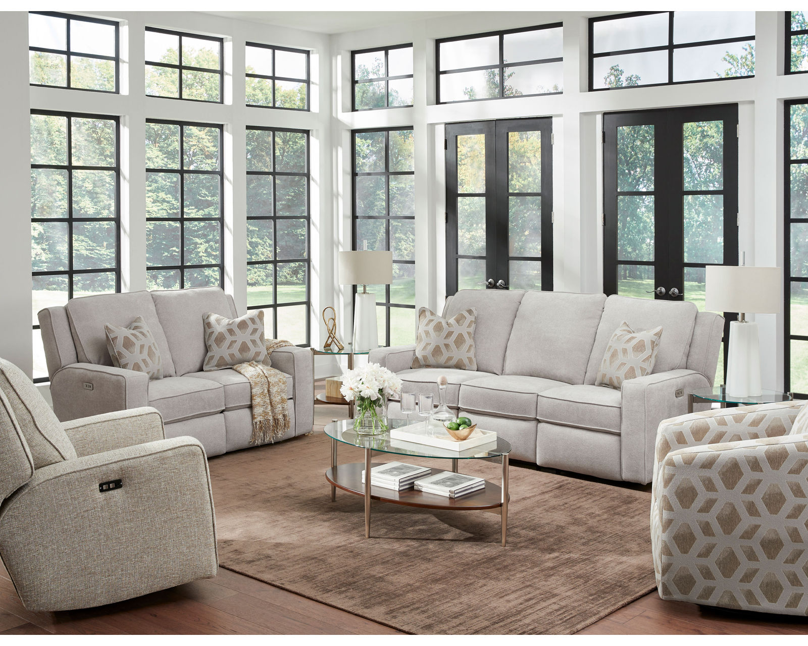 City Limits 87" Double Reclining Sofa (+150 fabrics and leathers)