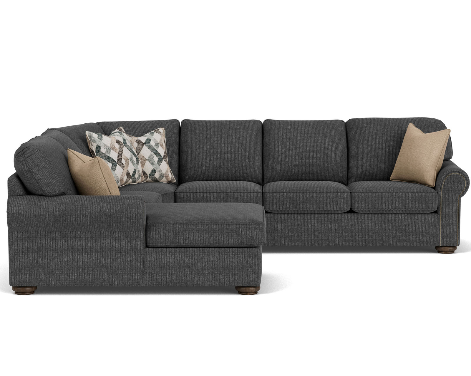 Preston 5536 Nailhead Sectional (100+ fabrics) 