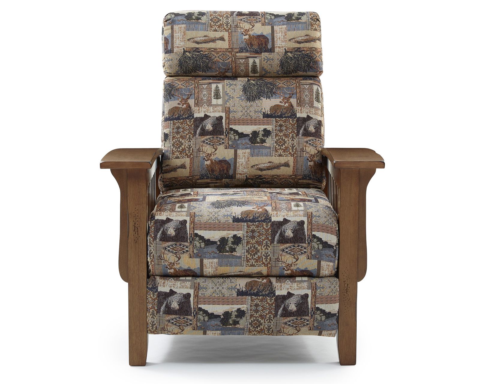 🎣 Tuscan Mission Style Recliner - Tuscan Three Way Recliner