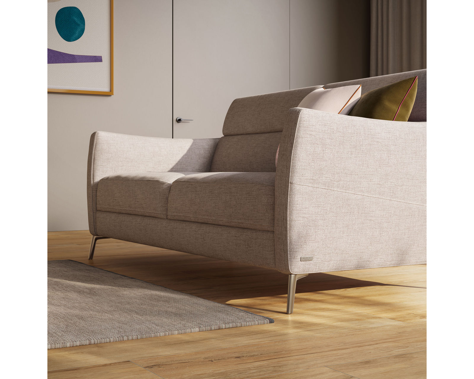 Greg C200 Stationary Sectional (+40 fabrics)